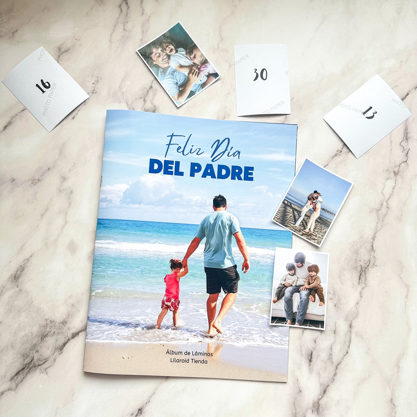 Álbum de Láminas con Fondo de Imágenes