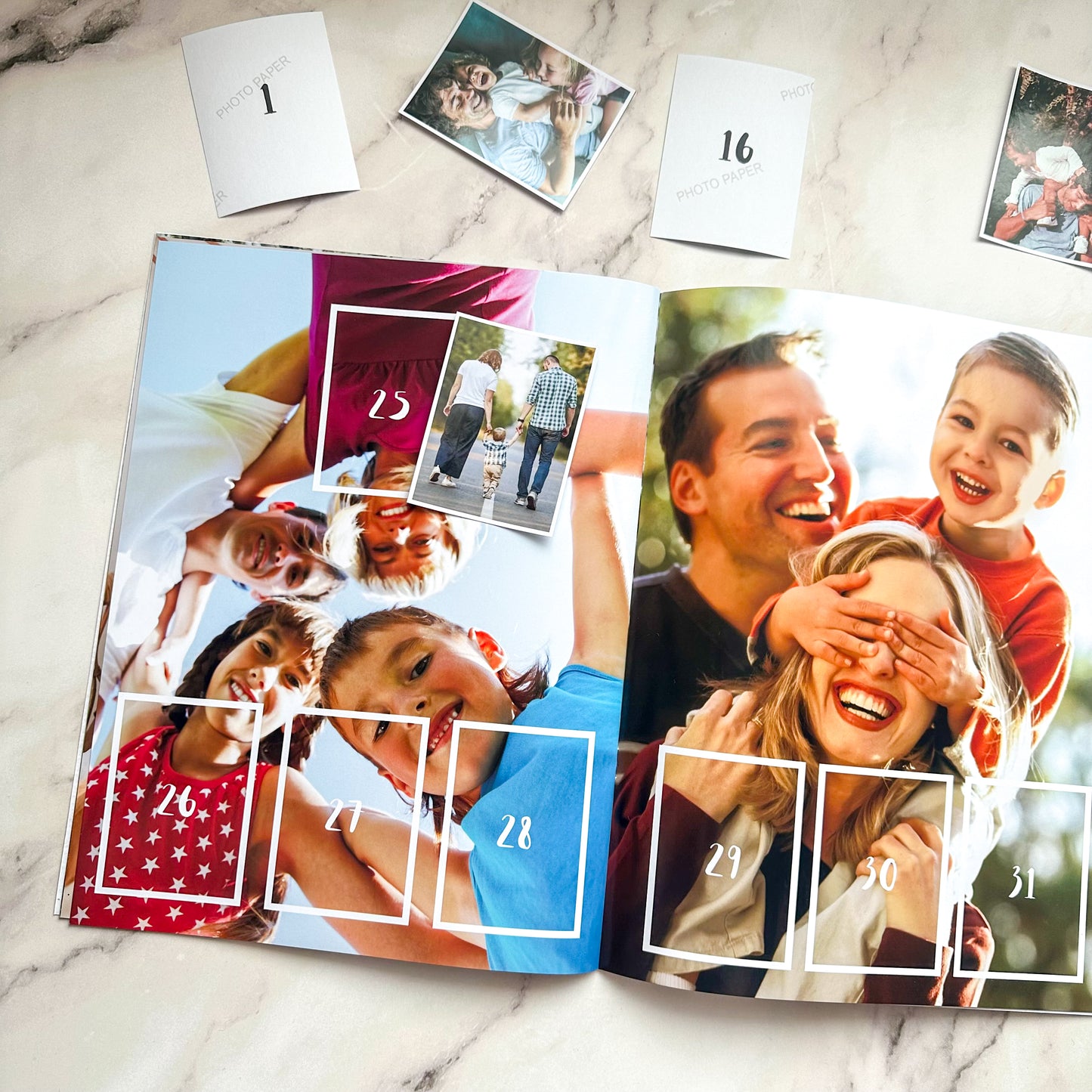 Álbum de Láminas con Fondo de Imágenes